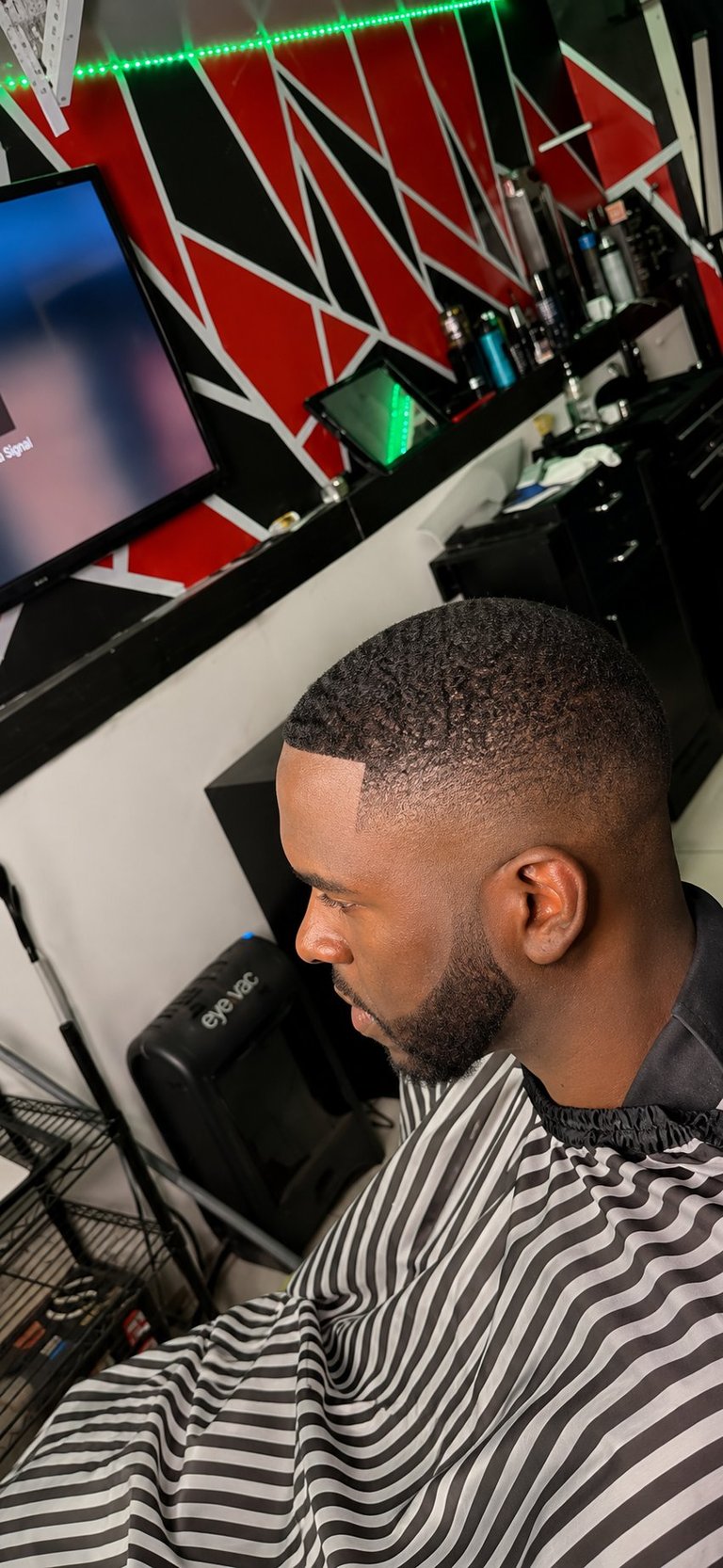 Man with gaming style